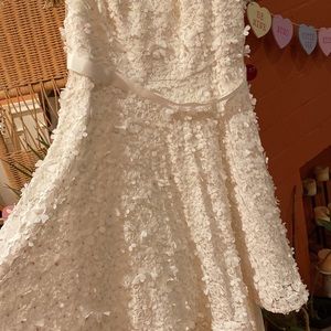 Floral bridal shower dress